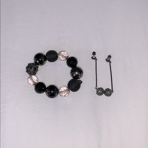 Bracelet and Earrings